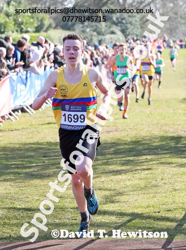 Boys under-15s Inter Counties Cross Country,  Cofton Park, Birmingham. Photo: David T. Hewitson/Sports for All Pics